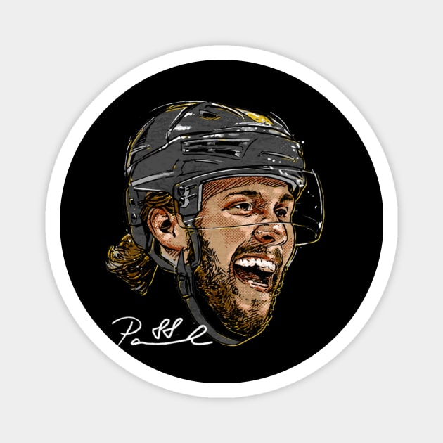 david pastrnak smile Magnet by mazihaya pix